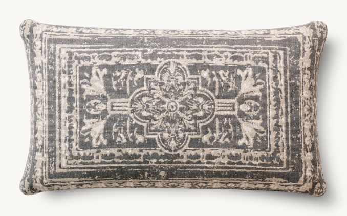 Corsica Outdoor Pillow Cover - Tile - Lumbar | RH