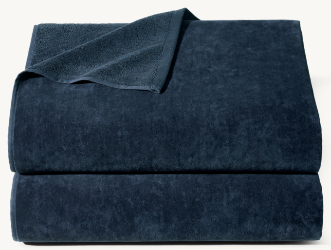 Solid Cotton Beach Towel Collection