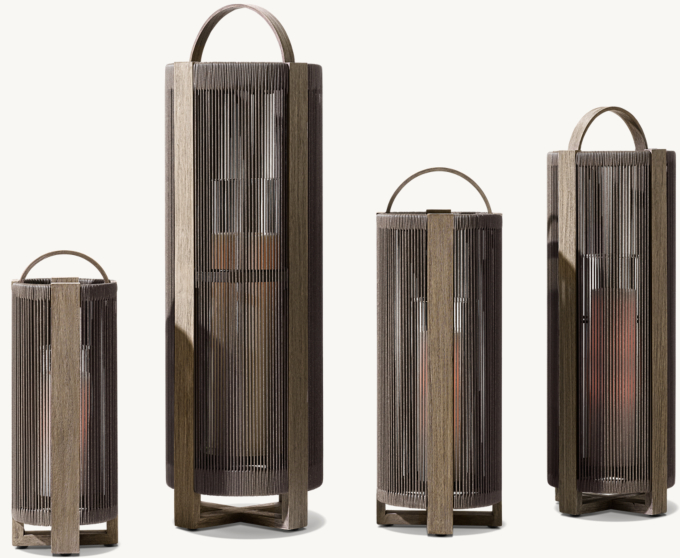 Suhr Teak Lantern Collection