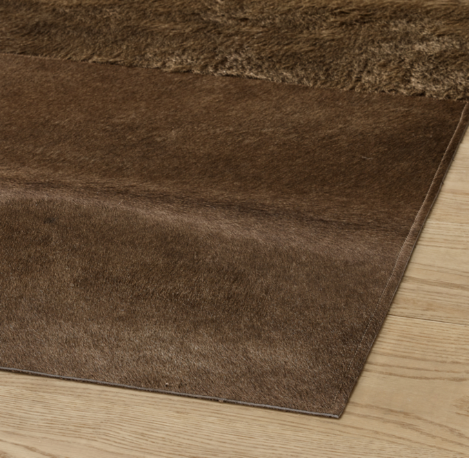 Bhati Luxe Cowhide Rug - Made-to-Order