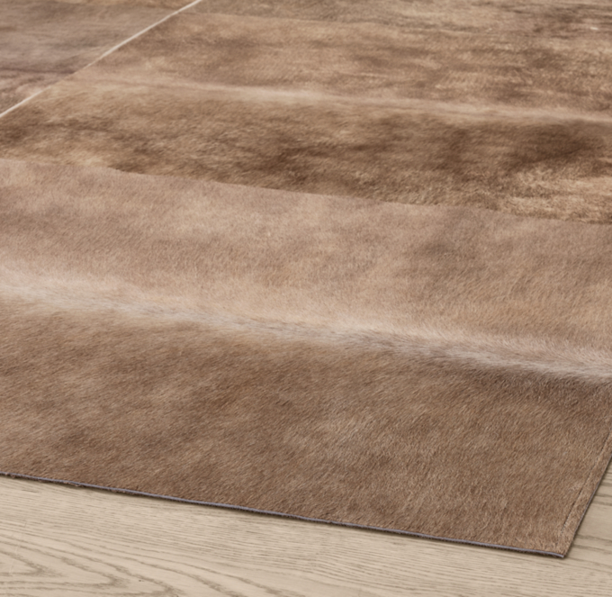Bhati Luxe Cowhide Rug - Made-to-Order