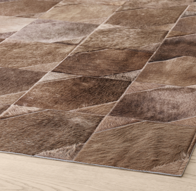 Amaro Luxe Cowhide Rug - Made-to-Order