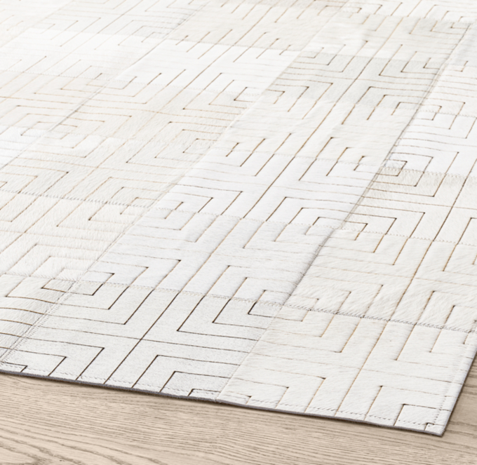 Pedro Luxe Cowhide Rug - Made-to-Order