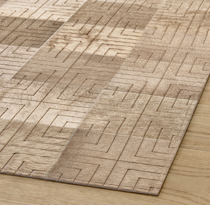 Pedro Luxe Cowhide Rug - Made-to-Order