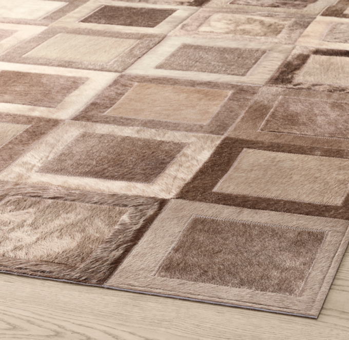 Mateus Luxe Cowhide Rug - Made-to-Order