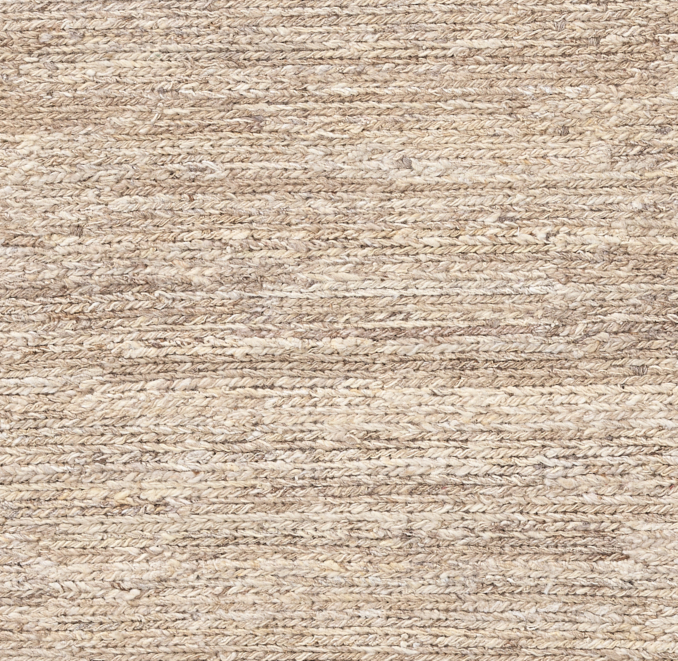 Overhead view of Siyal Wool Rug Swatch 