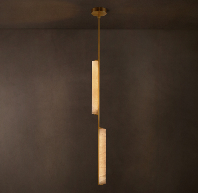 Audubon Alabaster Pendant