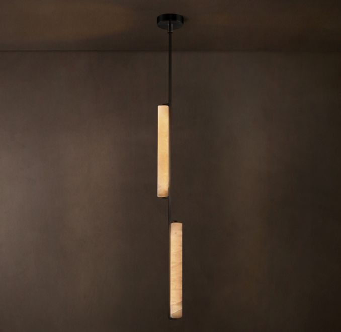 Audubon Alabaster Pendant