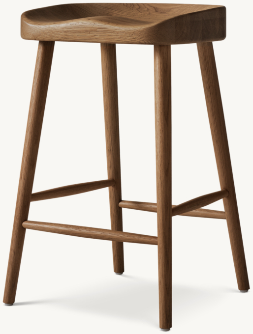 Wood, Metal & Woven Stool Collections | RH