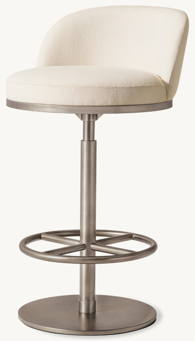 Shown in Natural Performance Linen Weave with Pewter finish.