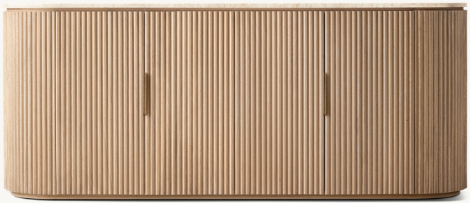 Byron Emperador 4-door Sideboard
