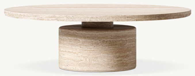 Shown in Italian Classico Travertine.