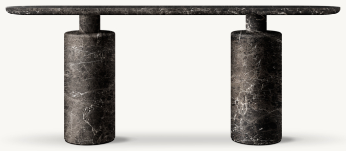 Shown in Black Emperador Marble.