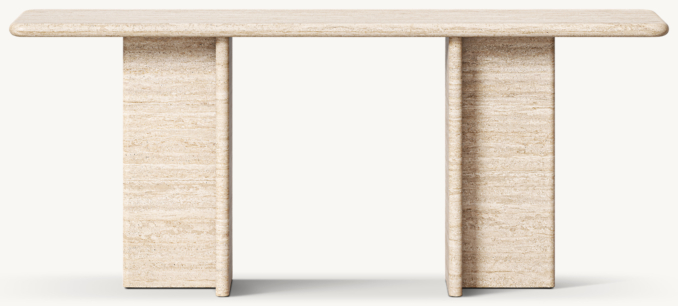 Shown in Italian Classico Travertine.