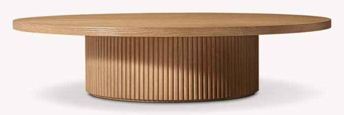 Byron Round Pedestal Coffee Table