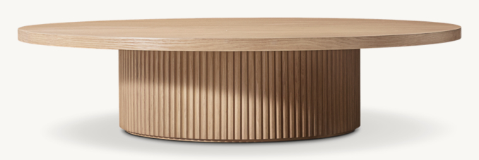 Byron Round Pedestal Coffee Table