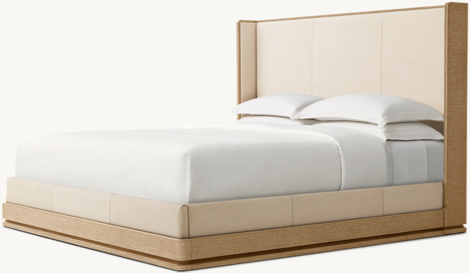 Ligné Leather Shelter Bed
