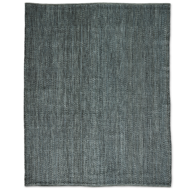 Rope Basket Weave Rug Marine