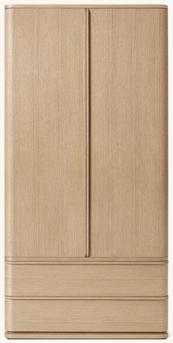 Shown in Greige Brushed Oak.