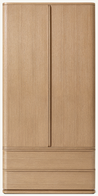 Shown in Light Brushed Oak.