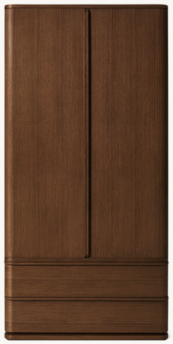 Shown in Brown Brushed Oak.
