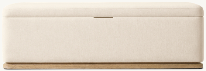 Ligné Fabric Storage Bench