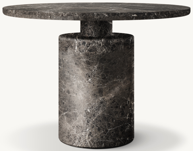 Shown in Black Emperador Marble.