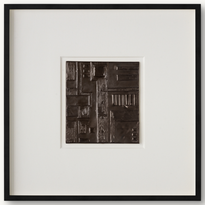 Front view of Repousse Wall Art I 