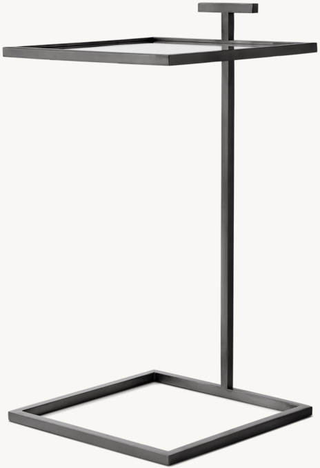 14" drink table shown in Bronze.