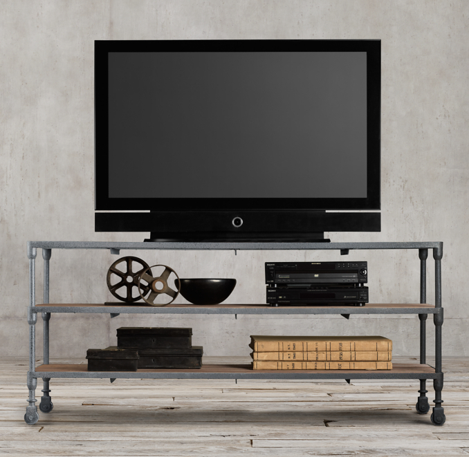 Dutch Industrial 68" Media Console