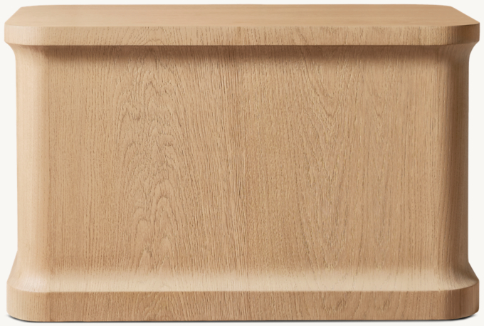 Baron Rectangular Plinth Side Table