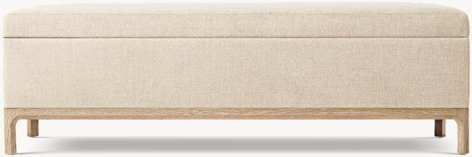 Padua Fabric End-of-Bed Storage Bench