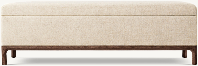 Padua Fabric End-of-Bed Storage Bench