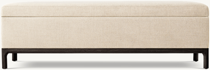 Padua Fabric End-of-Bed Storage Bench