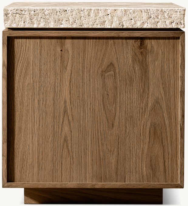 Shown in Brown Oak/Classico Travertine.