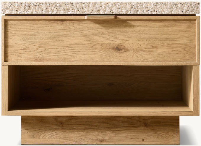 Lumi Open Nightstand