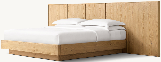 Lumi Extended Panel Bed