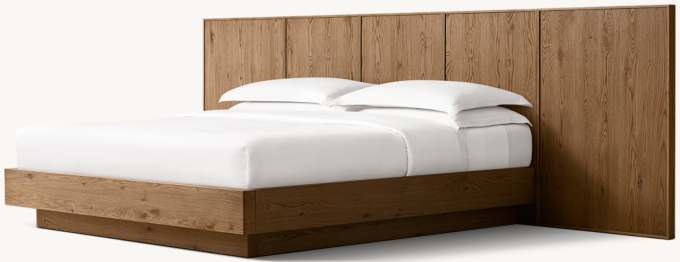 Lumi Extended Panel Bed