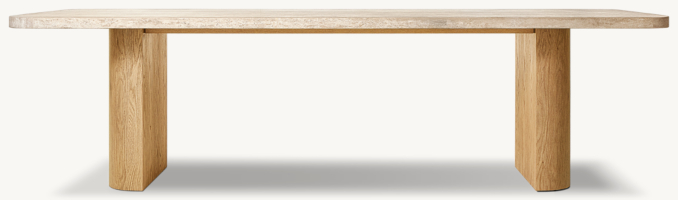 Mizu Rectangular Dining Table - Thumbnail 2