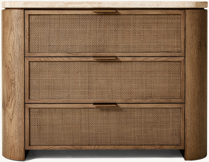 Mizu Closed Nightstand | RH