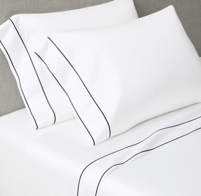 Italian Framed Sateen Sheet Set 