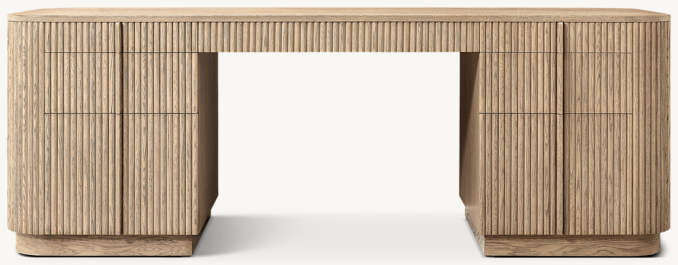 Shown in Greige Oak.