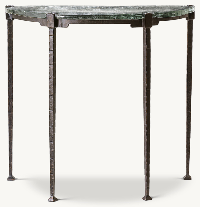 Leonore Demilune Console Table