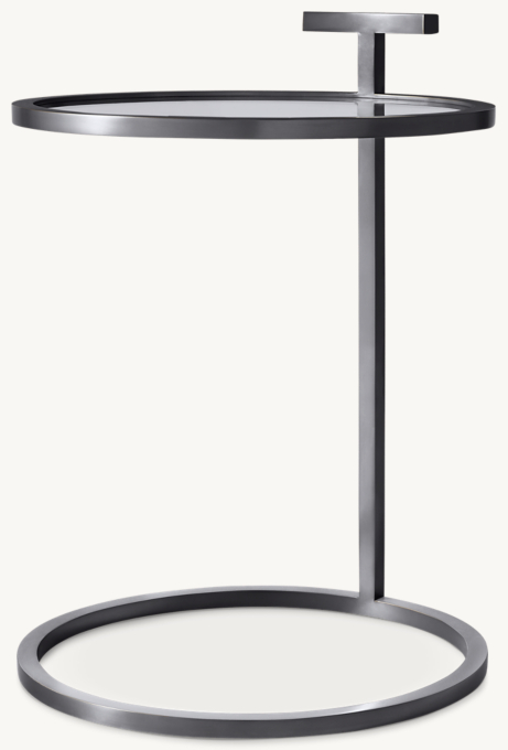 1930s Martini Glass Round Side Table