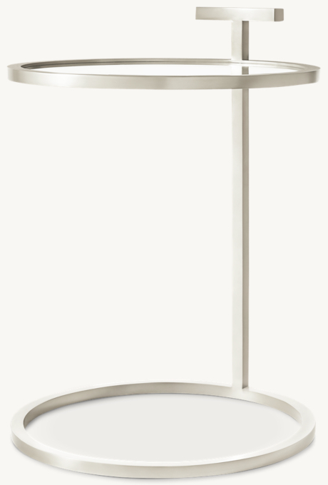 1930s Martini Glass Round Side Table