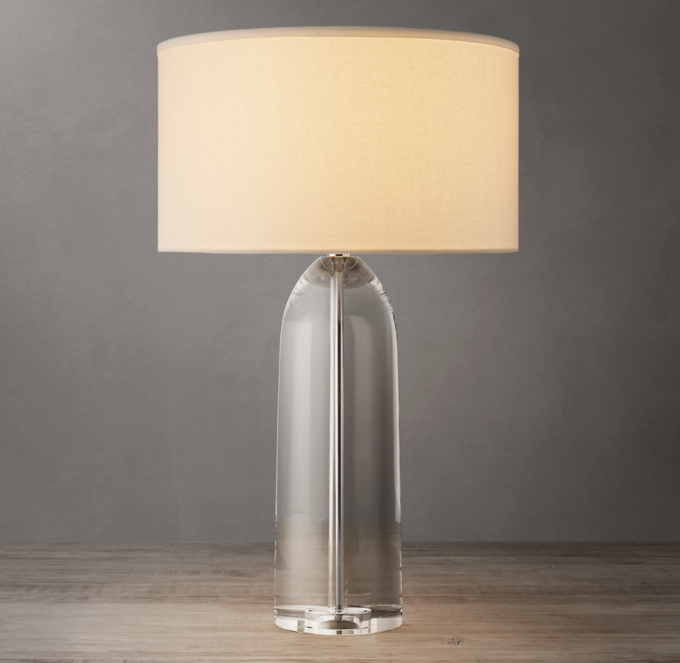 Sarezzo Crystal Tapered Table Lamp