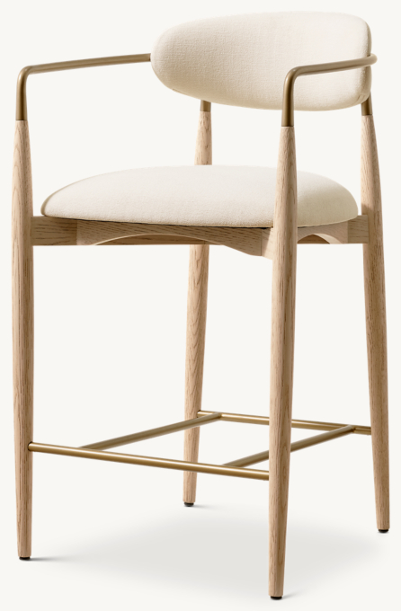 Arno Fabric Bar & Counter Stool