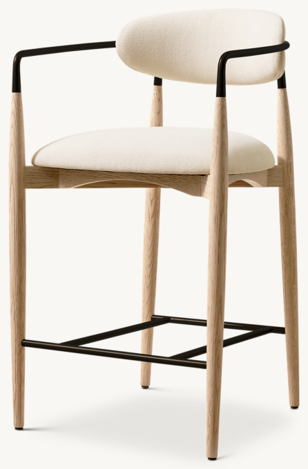 Arno Fabric Bar & Counter Stool