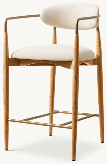 Arno Fabric Bar & Counter Stool