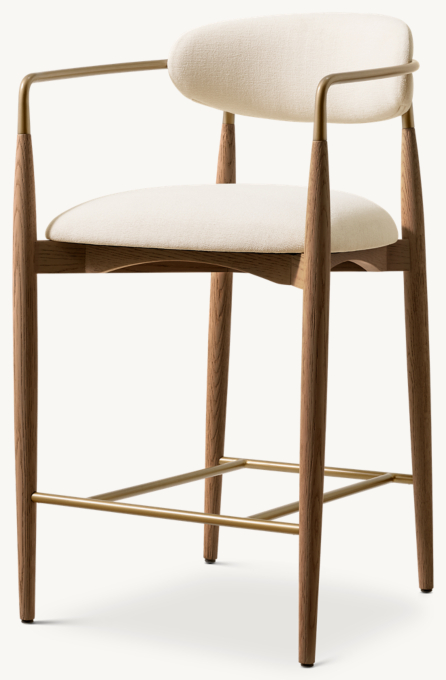 Arno Fabric Bar & Counter Stool